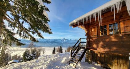 Chalet D'alpage Avec vue Incroyable