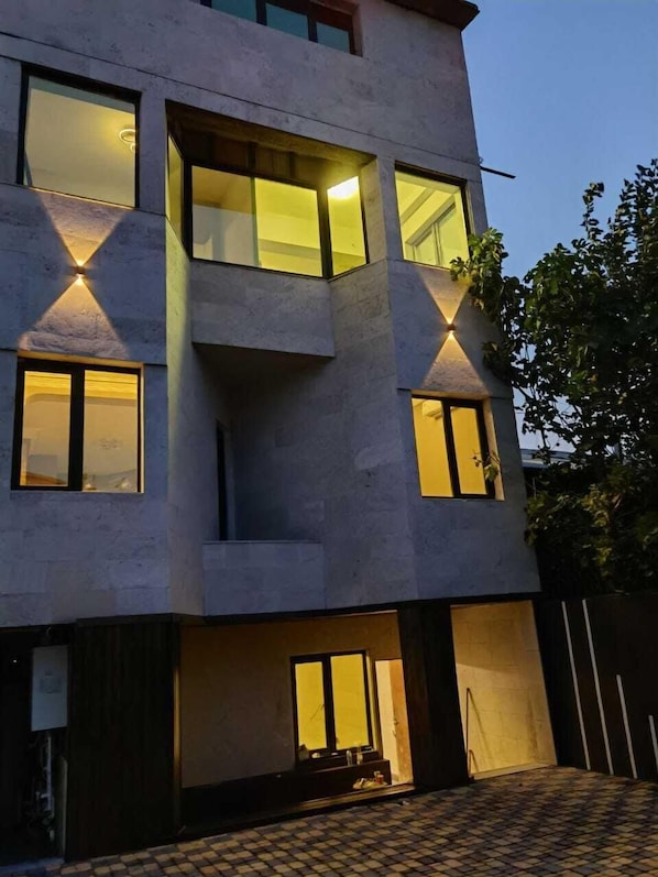 Fachada da propriedade