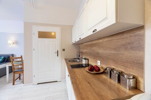 Private kitchen - Bella Warszawa Stylish Studio in the CityCenter (Warszawa)