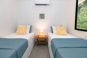 2 habitaciones, cuna de viaje, wifi gratis y ropa de cama 