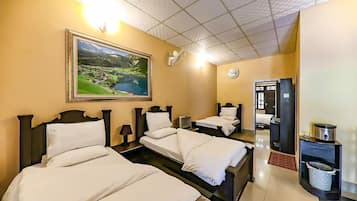 Deluxe tweepersoonskamer | Geluiddichte muren, een strijkplank/strijkijzer, gratis wifi