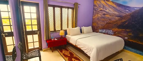 Standard Double or Twin Room, Balcony, Garden View | Desk, laptop workspace, free WiFi