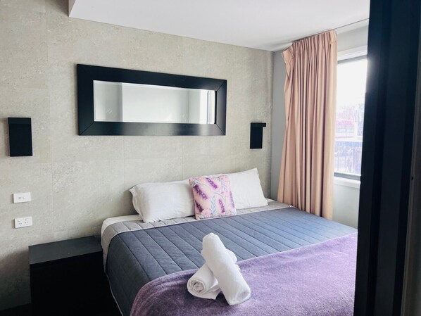 1 bedroom, iron/ironing board, free WiFi, bed sheets