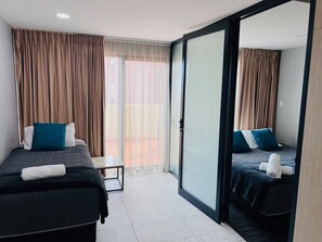 1 Schlafzimmer, Bügeleisen/Bügelbrett, kostenloses WLAN, Bettwäsche