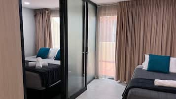 1 bedroom, iron/ironing board, free WiFi, bed sheets