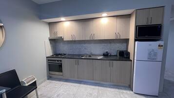 Microwave, oven, dishwasher