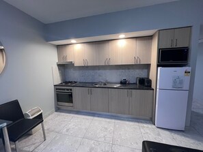 Microwave, oven, dishwasher