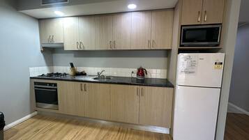 Microwave, oven, dishwasher