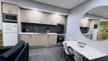 Microwave, oven, dishwasher