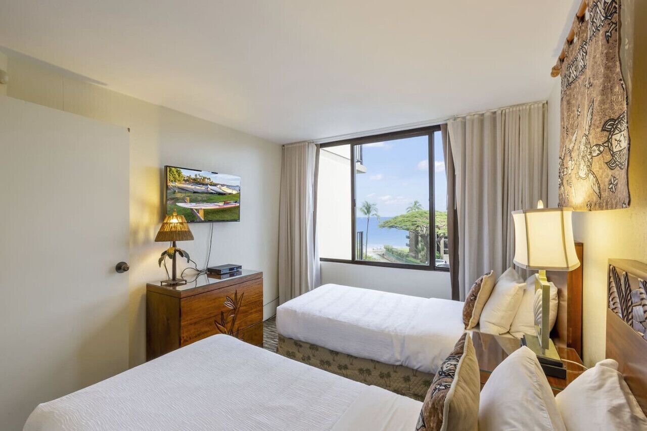 2 bedrooms, iron/ironing board, travel crib, WiFi