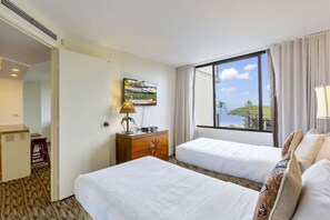 2 bedrooms, iron/ironing board, travel crib, WiFi