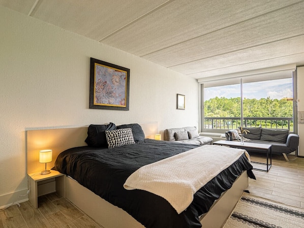 1 chambre, bureau, Wi-Fi, draps fournis