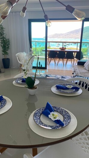 Dining - Apartamento Pé na Areia ,arraial do Cabo (Praia dos Anjos, Arraial do Cabo)