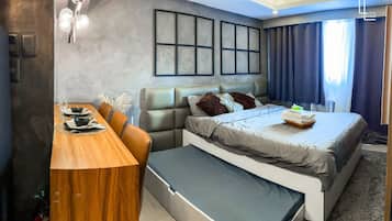 1 bedroom, WiFi, bed sheets