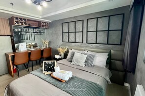 1 間睡房、免費 Wi-Fi、床單、方便輪椅出入