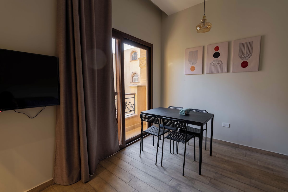 Suíte luxo | Opções para refeição no quarto