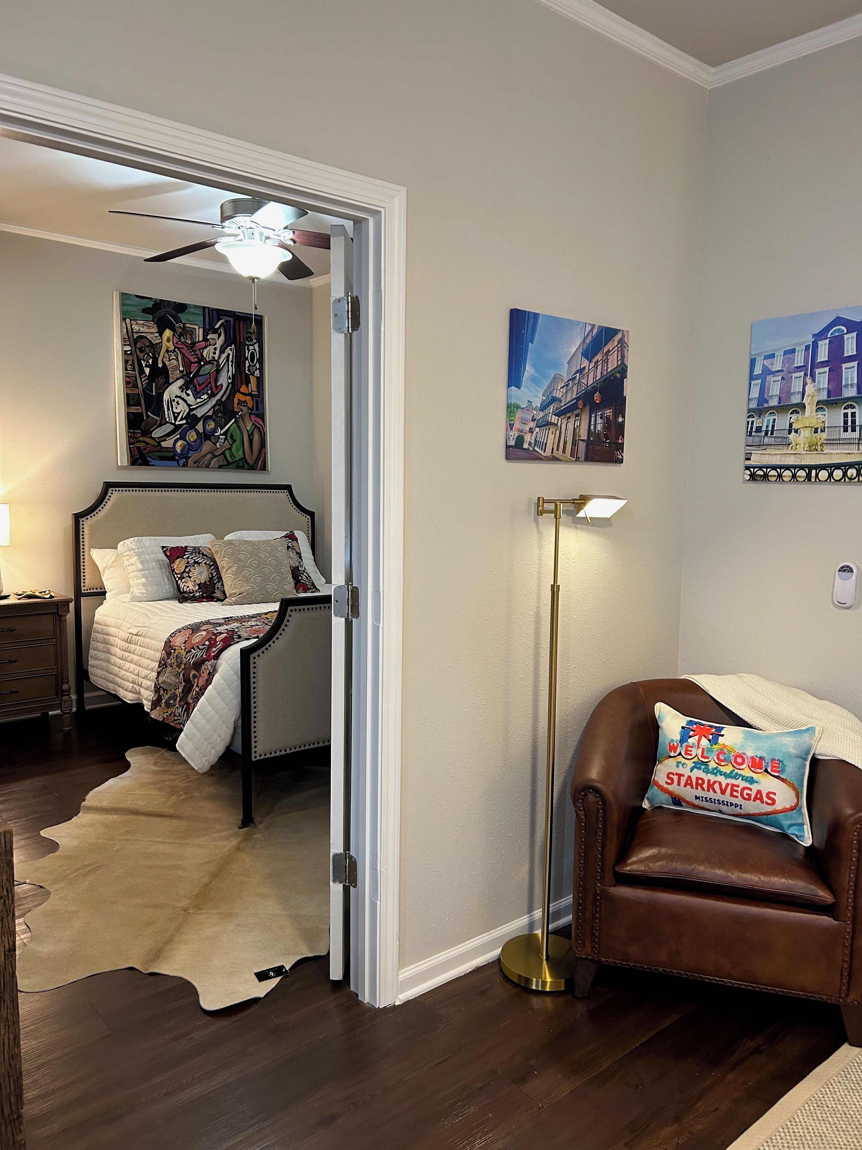 2 soverom, strykejern/-brett, wi-fi (inkludert) og sengetøy