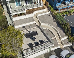 Outdoor dining - Gorgeous hillside home with ocean views! (Moss Beach)