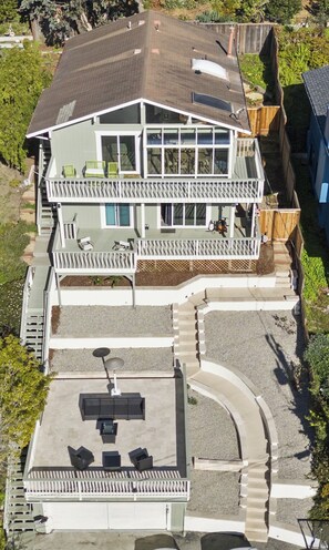 Exterior - Gorgeous hillside home with ocean views! (Moss Beach)