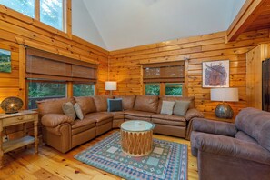 TV connectée, cheminée