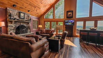 Smart TV, fireplace, offices