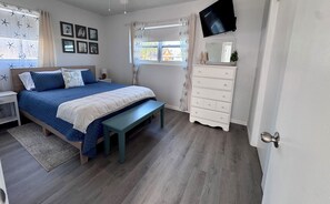 2 slaapkamers, een kluis op de kamer, een bureau, gratis wifi