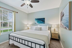 3 bedrooms, iron/ironing board, WiFi, bed sheets