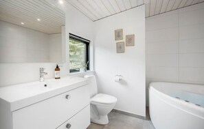 Douche, séchoir à cheveux