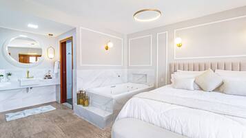 Luxury-Doppelzimmer, 1 Queen-Bett, Whirlpool