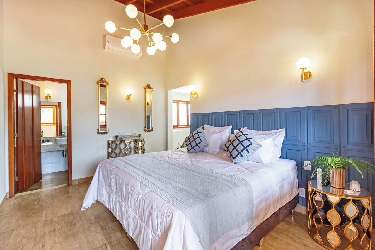 Chambre Double Luxe, 1 grand lit, bain à remous