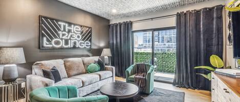 Smart TV, ping pong, books