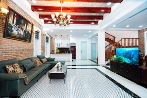 25-inch LCD TV with cable channels