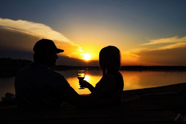 Sunset on Crystal Cove