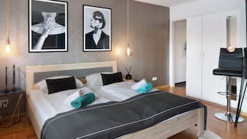 1 makuuhuone, silitysrauta/-lauta, ilmainen Wi-Fi, vuodevaatteet