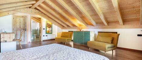 1 habitación y ropa de cama