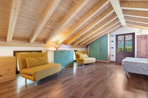 1 habitación y ropa de cama 