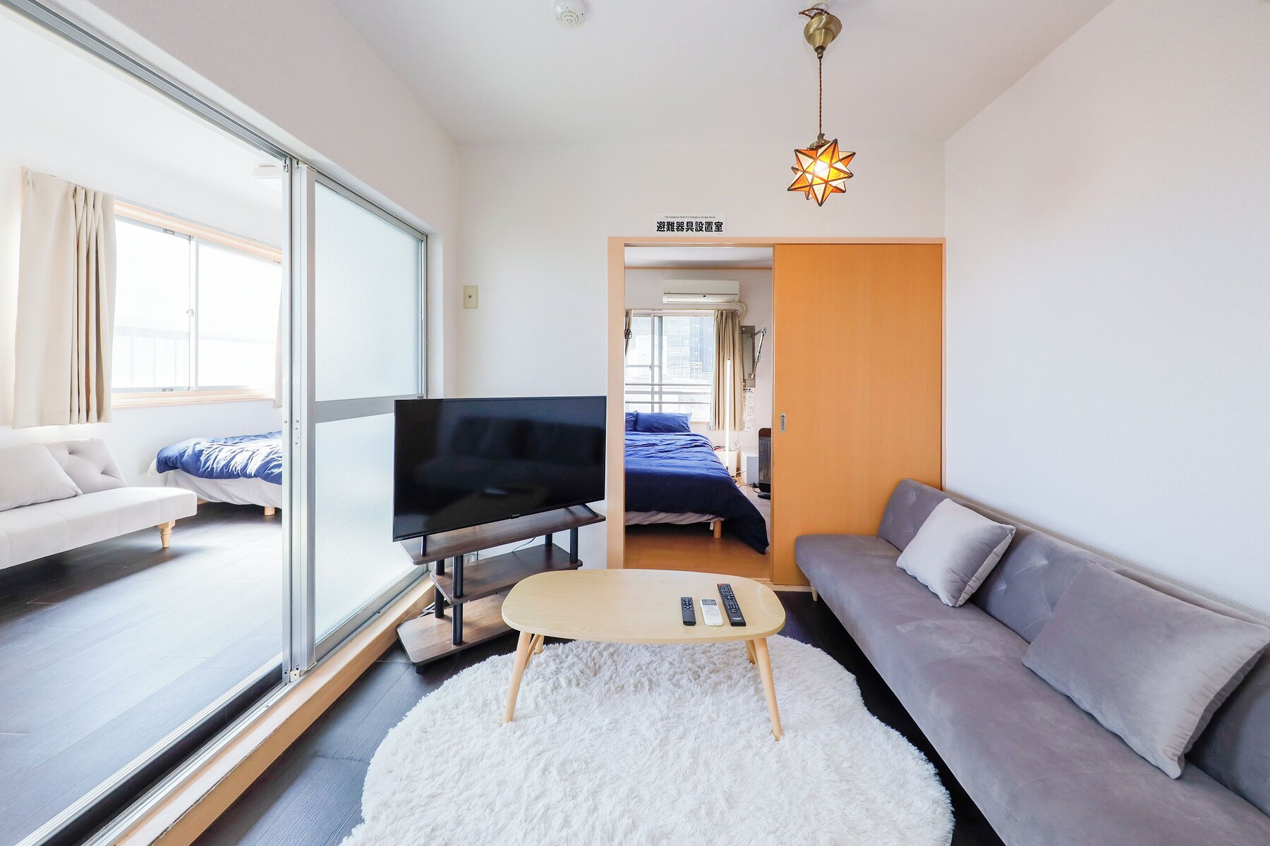 401, 6-person Accomodation, Non Smoking | Living area | TV