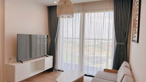 Living area - Emma House 3 - Vinhomes Grand Park District 9 with 2BR (Ho Chi Minh City)