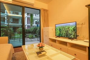 Living area - Modern Condo 100m from the Beach c128 (Rawai)