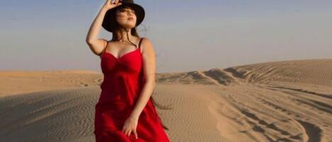 Luxury Twin Room, Patio, Desert view