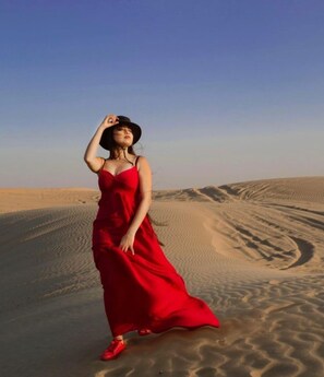 Luxury Twin Room, Patio, Desert View - Robin Desert Safari Camp  (Jaisalmer)