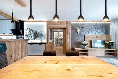 Appartement animé à proximité des pistes de ski