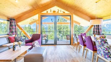 TV connectée, cheminée