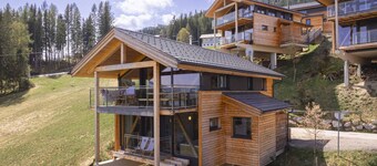 Nice chalet with balconies