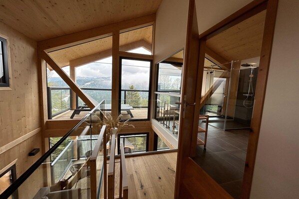 Interior - Chalet with sauna on balcony (Turrach)