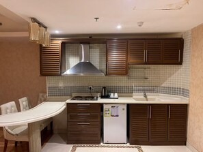 Opções para refeição no quarto