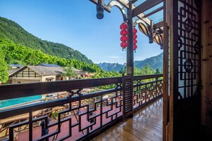 Family Quadruple Room, Hill View | View from room