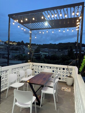 Kilátás az erkélyről