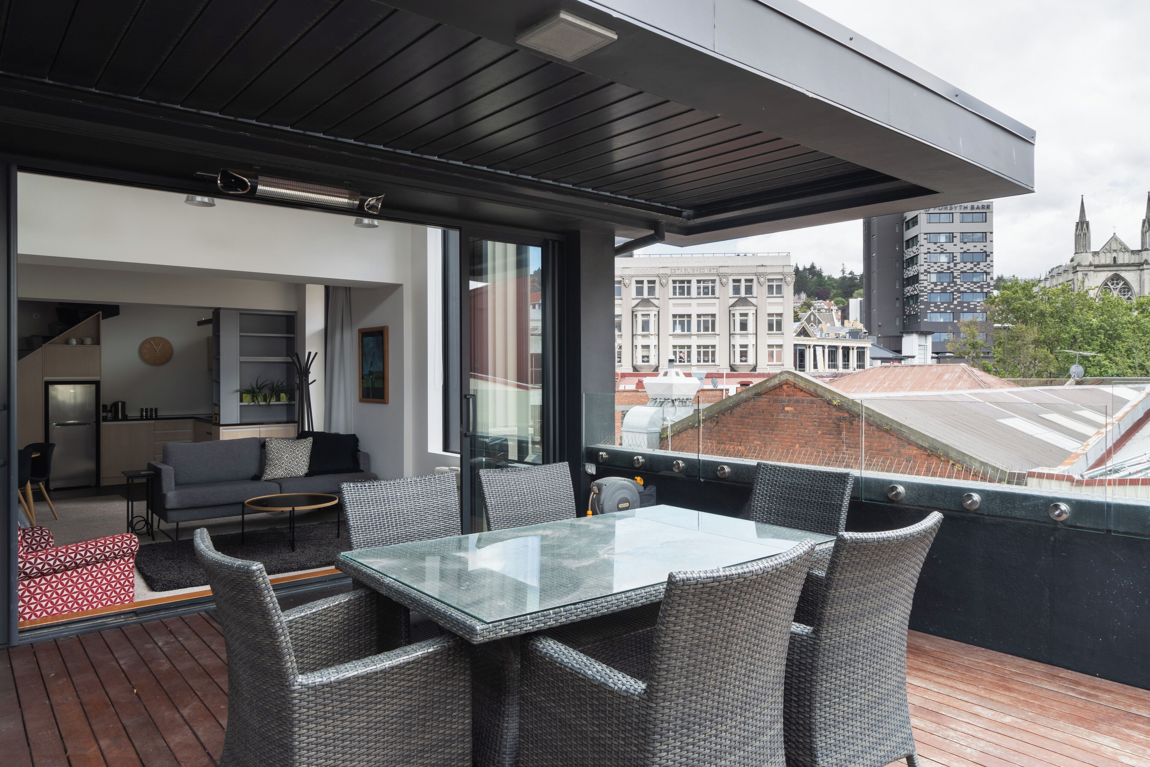 City Apartment, City View | Terrace/patio