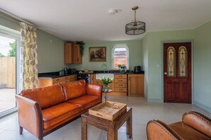 Cottage | Living area | TV - Self-contained Cosy one Bedroom Holiday Barn (Cowbridge)